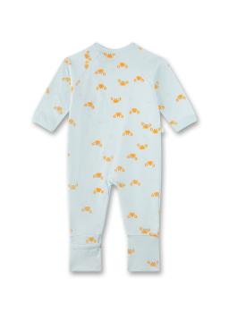 Jungen Strampler hellblau Krabben